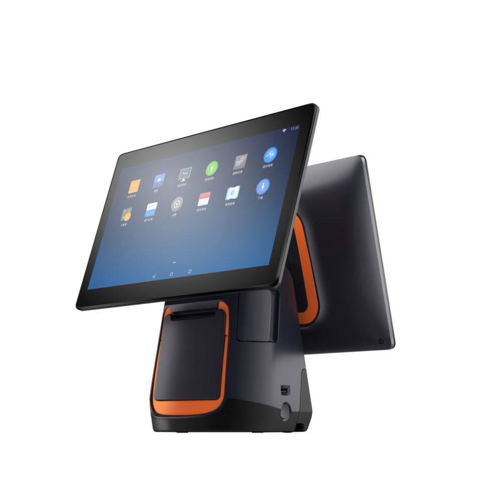 TERMINAL TECTOY T2S  2 TELAS  "15.6/10.1  ANDROID DESKTOP POS - C/IMPRESSORA TÉRMICA 80MM