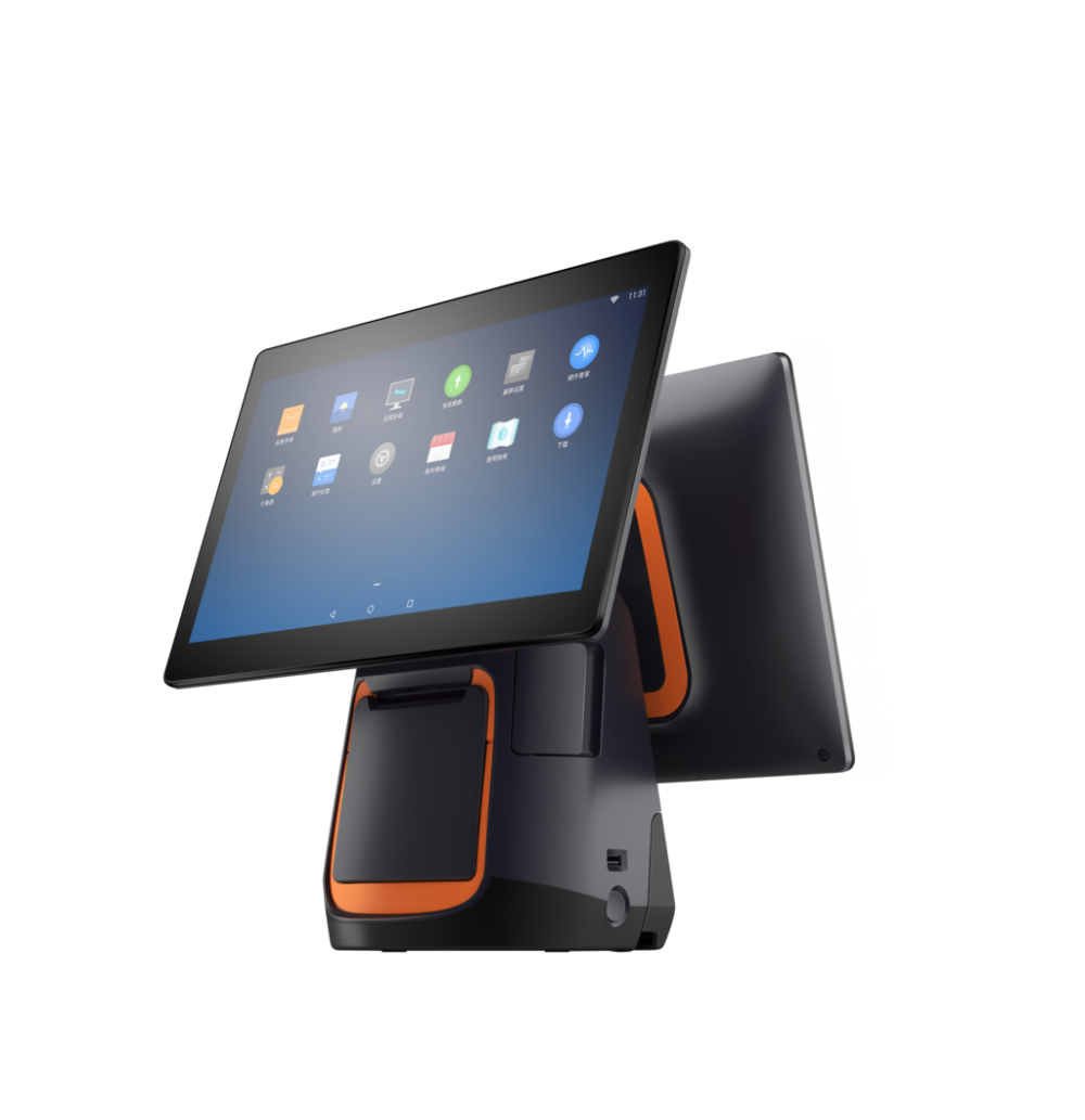 TERMINAL TECTOY T2S  2 TELAS  "15.6/10.1  ANDROID DESKTOP POS - C/IMPRESSORA TÉRMICA 80MM